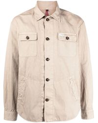 Fay - Sobrecamisa Con Botones - Lyst