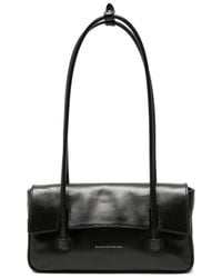 Marge Sherwood - Foldover-Top Leather Shoulder Bag - Lyst