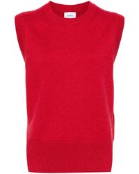 Barrie - Iconic Sleeveless Cashmere Top - Lyst