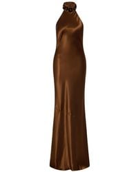 Rebecca Vallance - Phoenix Rose Halter Gown - Lyst