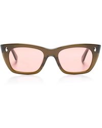 Garrett Leight - Webster Rectangle-Frame Sunglasses - Lyst