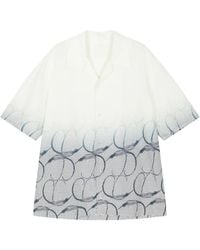 CROQUIS - Chemise Imprimée À Manches Courtes - Lyst
