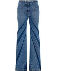 Dion Lee - Darted Bootcut Jeans - Lyst