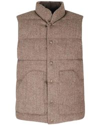 Sebago - Reversible Padded Wool Gilet - Lyst