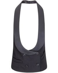 Maison Margiela - Double-Breasted Waistcoat - Lyst