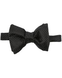 Tom Ford - Check-pattern Silk Bow Tie - Lyst