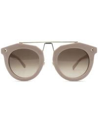MCM - Geometric-Frame Sunglasses - Lyst
