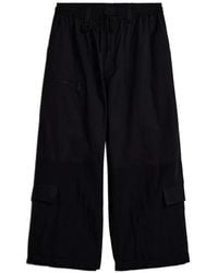 Y-3 - Cargo Broek Met Wijde Pijpen En Logo-Print - Lyst
