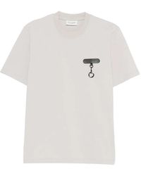 Yes London - Round-Neck Charm-Detail T-Shirt - Lyst