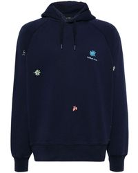 PS by Paul Smith - Floral-embroidered Hoodie - Lyst