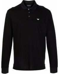 Emporio Armani - T-shirts And Polos Black - Lyst