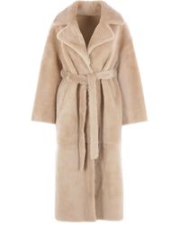 Arma - Cappotto Con Cintura - Lyst
