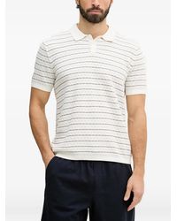 Guess - Striped Polo Shirt - Lyst