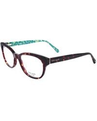 Kate Spade - Zelda Tortoiseshell-Effect Glasses - Lyst