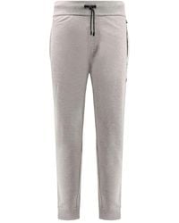 BOSS - Stripe-Print Cotton Track Pants - Lyst