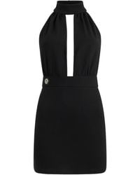 Philipp Plein - Fatale Mini-Jurk Met Open Achterkant - Lyst