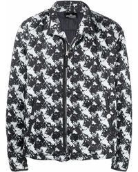 Stone Island Shadow Project - Graphic Print Bomber Jacket - Lyst