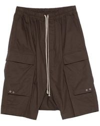 Rick Owens - Cargo Pods Drawstring Shorts - Lyst