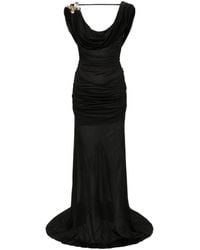 Blumarine - Draped Jersey Gown - Lyst