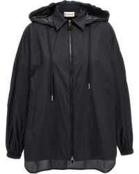 Moncler - Parka con capucha - Lyst