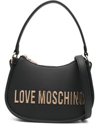 Love Moschino - Borsa A Spalla Con Applicazione - Lyst