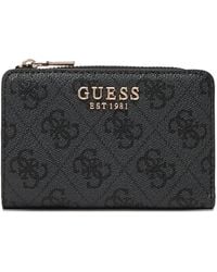 Guess - Laurel 4G-Logo Patterned Wallet - Lyst