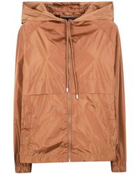 Semicouture - Kapuzenjacke mit Reißverschluss - Lyst