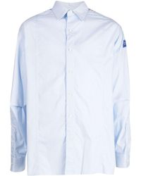 Adererror - Striped Cotton Shirt - Lyst