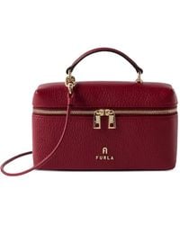 Furla - Camelia Grained-Leather Mini Bag - Lyst