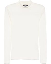 A.P.C. - Assia Top - Lyst