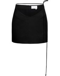 Aleksandre Akhalkatsishvili - Cut-Out Detailing Mini Skirt - Lyst