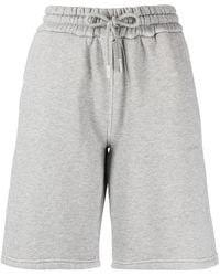Off-White c/o Virgil Abloh - Diag-Stripe Drawstring Shorts - Lyst