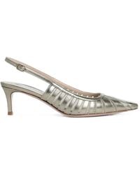 Roberto Festa - Fenice Laser-Cut Slingback Heeled Pumps - Lyst