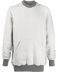 Rick Owens - Sweatshirt mit rundem Ausschnitt - Lyst