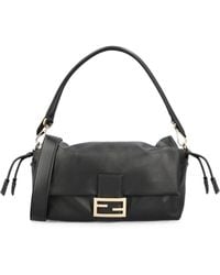 Fendi - Baguette Soft Medium Nappa-Leather Bag - Lyst