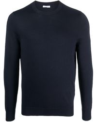 Malo - Ribbed-trim Cotton Sweatshirt - Lyst