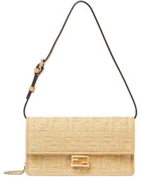 Fendi - Bolso de mano con motivo FF - Lyst