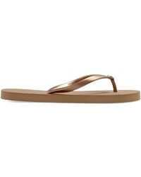 Melissa Odabash - Logo-Detail Flip Flop - Lyst