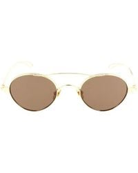 Kyme - Riven Round-Frame Sunglasses - Lyst