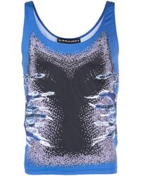 Y. Project - Whisker-print Tank Top - Lyst