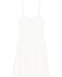 STAUD - Abito Smanicato Con Pieghe - Lyst