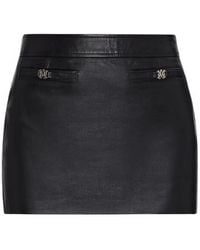 Amiri - Mini-Rok Met Logo - Lyst
