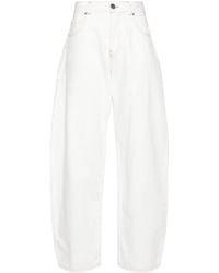 Pinko - Motif-embroidered Jeans - Lyst