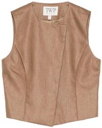 Twp - Top Smanicato Asimmetrico - Lyst