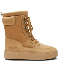 Moon Boot - Ltrack Gewatteerde Combat Boots - Lyst