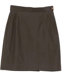 Vivienne Westwood - Pinstripe Mini Skirt - Lyst
