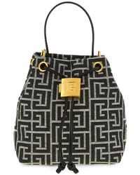 Balmain - Mini Bucket Bag - Lyst