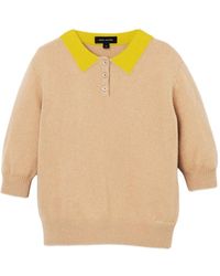 Marc Jacobs - Polo En Laine À Col Contrastant - Lyst