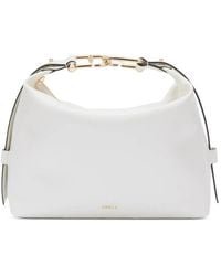 Furla - Tonie Textured Leather Shoulder Bag - Lyst
