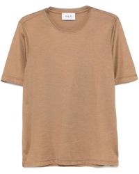 D4.0 - T-Shirt Aus Seide - Lyst